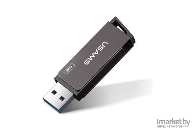 Usb flash Usams 32Gb USB3.0 US-ZB195 Rotatable High Speed серый [ZB195UP01]