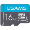 Карта памяти Usams MicroSDHC 16Gb Class 10 US-ZB093 синий [ZB93TF01]