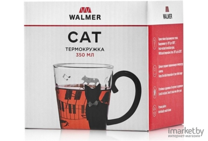 Термокружка Walmer LADY-CAT 350мл [W37000720]