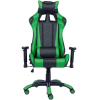 Офисное кресло Everprof Lotus S9 экокожа чёрный/зеленый
