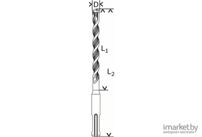 Набор буров и зубил Bosch SDS-plus-1 6/8/10x160мм [2.608.579.118]