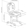 Стул детский Растущая мебель Smart A311