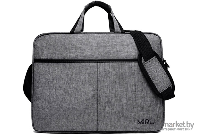 Сумка для ноутбука Miru Large 17,3 Gray [1033]