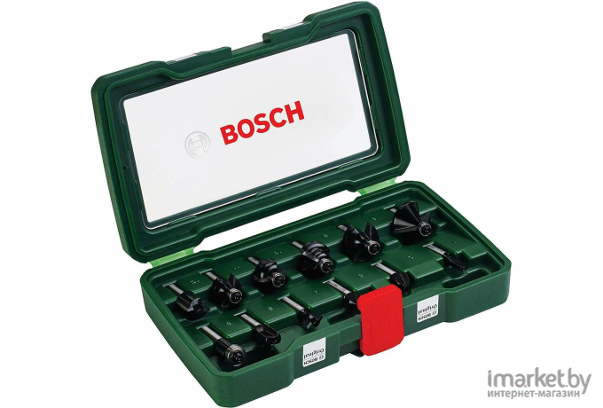 Оснастка Bosch Набор фрез Ф8 12шт [2607019466]