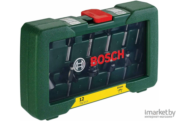 Оснастка Bosch Набор фрез Ф8 12шт [2607019466]