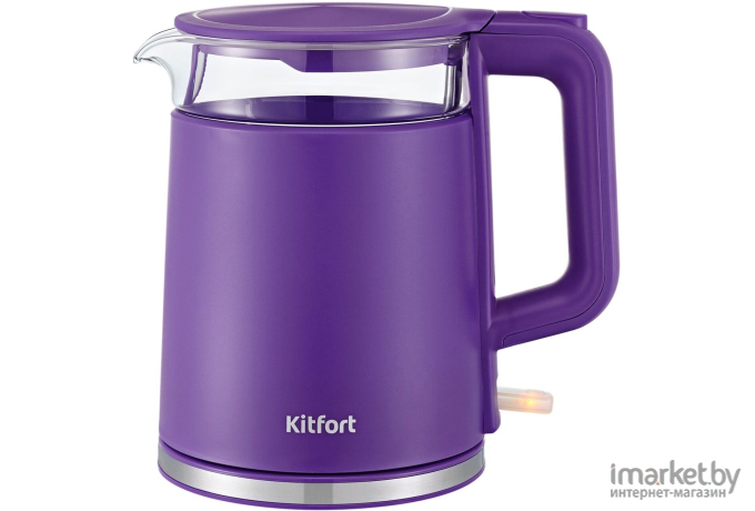 Электрочайник Kitfort KT-6124-1 фиолетовый