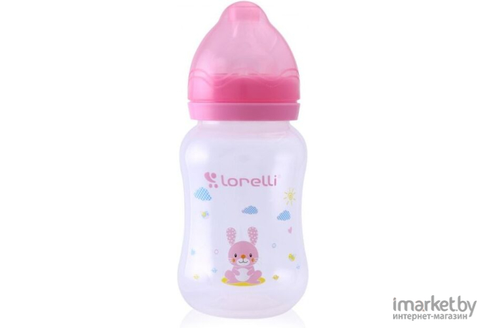 Бутылочка для кормления Lorelli 250 мл Pink [10200710006]