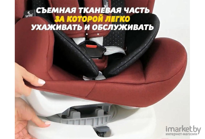 Автокресло Lorelli Lusso SPS Isofix Brittany Blue 2021 [10071112130]