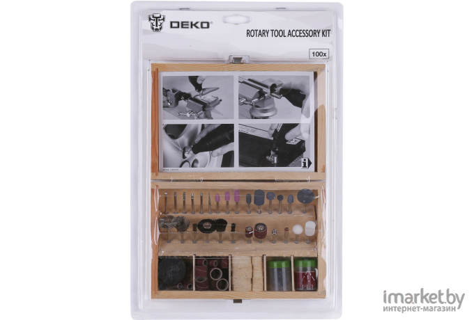 Насадка для гравера Deko DH100 case SET 100 [065-0783]