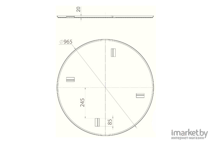 Полировальный диск Impulse D1000