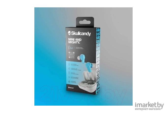 Наушники Skullcandy Dime True Wireless In-ear сине-серый [S2DMW-P751]