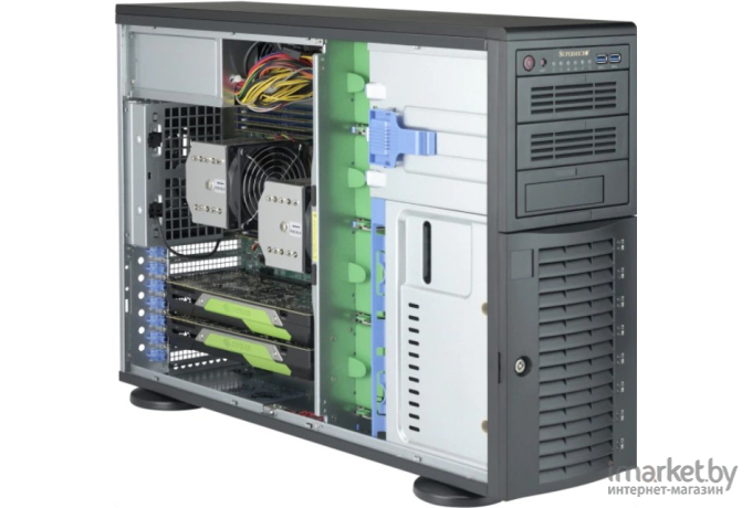 Корпус для компьютера Supermicro CSE-743AC-1K26B-SQ