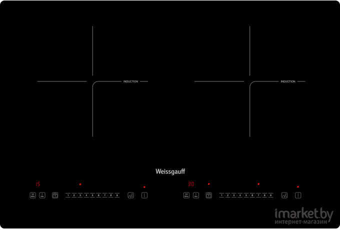 Варочная панель Weissgauff HI 412 H [427772]