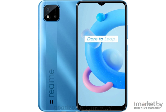 Мобильный телефон Realme C11 2021 2+32 ГБ Blue (RMX3231)