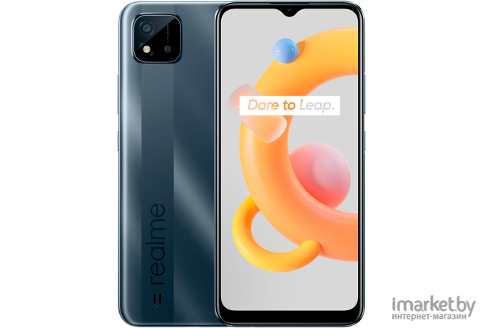 Мобильный телефон Realme C11 2021 2+32 ГБ Grey (RMX3231)