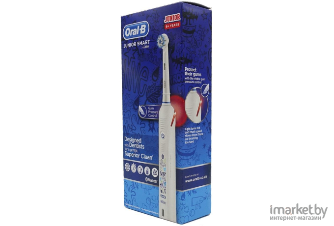 Электрическая зубная щетка Braun Oral-B Junior Smart D601.513.3 Sensi [80324593]