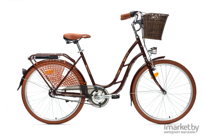 Велосипед AIST Tango 28 2.0  2021 20 коричневый