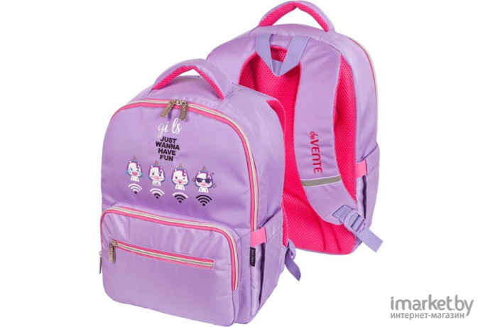 Школьный рюкзак deVente Wi-Fi Unicorn [7033146]