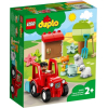 Конструктор LEGO DUPLO Town Фермерский трактор и животные [10950]