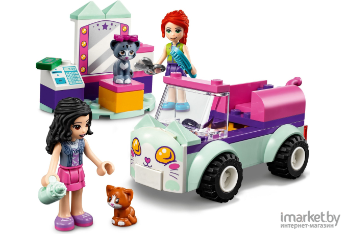 Конструктор LEGO Friends Передвижной груминг-салон для кошек [41439]