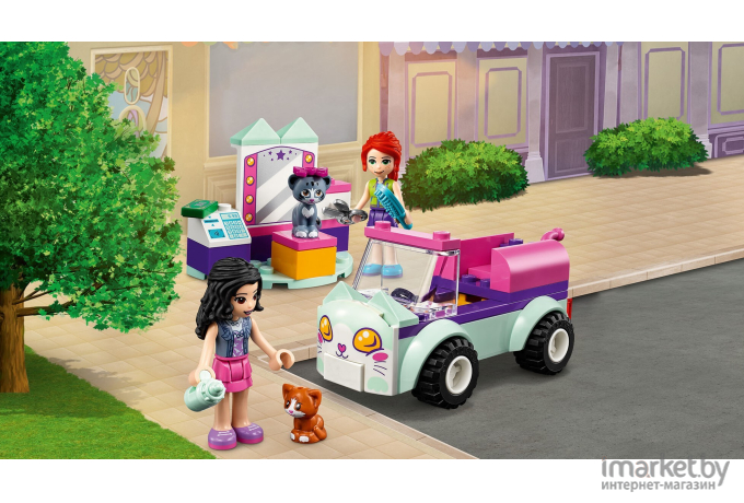 Конструктор LEGO Friends Передвижной груминг-салон для кошек [41439]