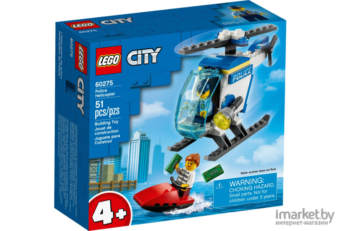 Конструктор LEGO City Полицейский вертолёт (60275)