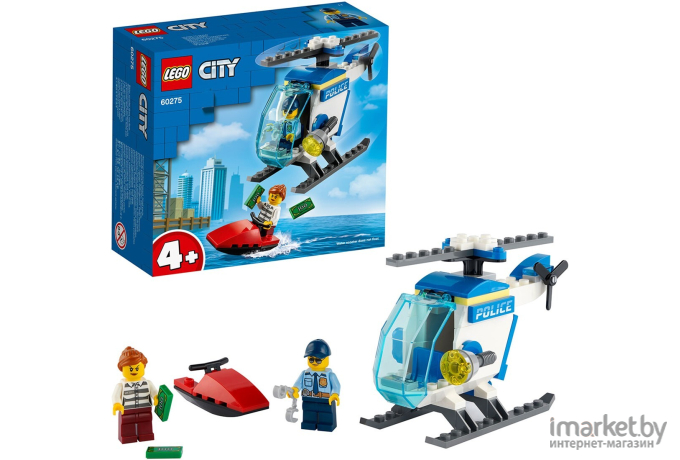 Конструктор LEGO City Полицейский вертолёт (60275)