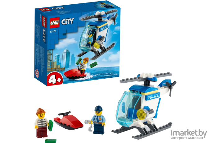 Конструктор LEGO City Полицейский вертолёт (60275)