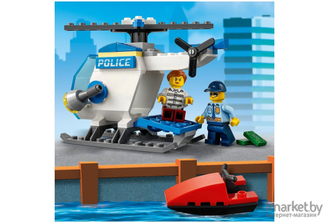 Конструктор LEGO City Полицейский вертолёт (60275)