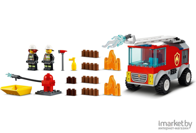 Конструктор LEGO City Пожарная машина с лестницей (60280)