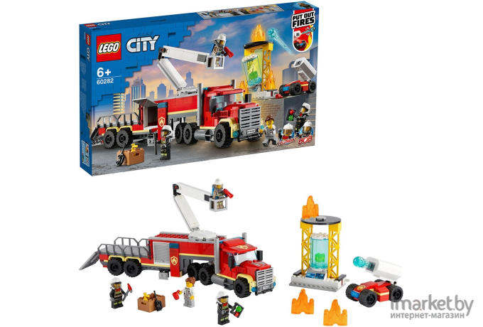 Конструктор LEGO City Команда пожарных (60282)