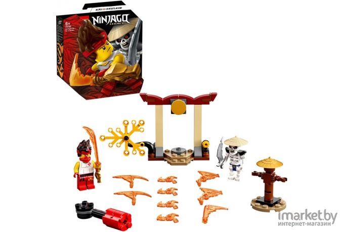 Конструктор LEGO Ninjago Legacy Легендарные битвы: Кай против Армии скелетов [71730]