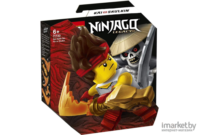 Конструктор LEGO Ninjago Legacy Легендарные битвы: Кай против Армии скелетов [71730]