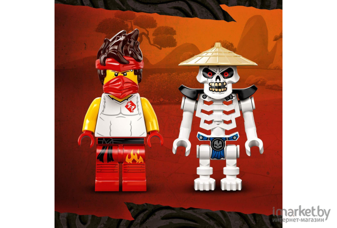 Конструктор LEGO Ninjago Legacy Легендарные битвы: Кай против Армии скелетов [71730]