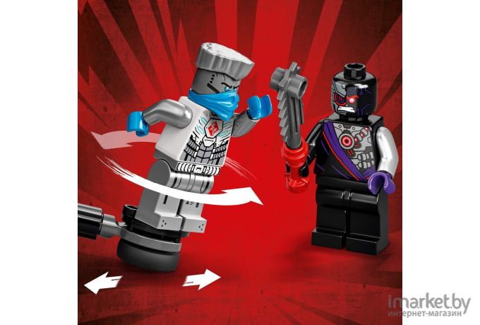 Конструктор LEGO Ninjago Legacy Легендарные битвы: Зейн против Ниндроида [71731]