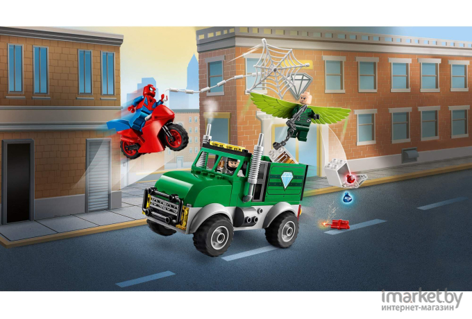 Конструктор LEGO Super Heroes Ограбление Стервятника [76147]