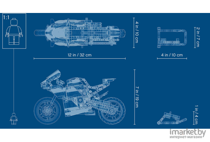 Конструктор LEGO Technic Ducati Panigale [42107]