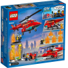 Конструктор LEGO City Спасательный пожарный вертолёт (60281)