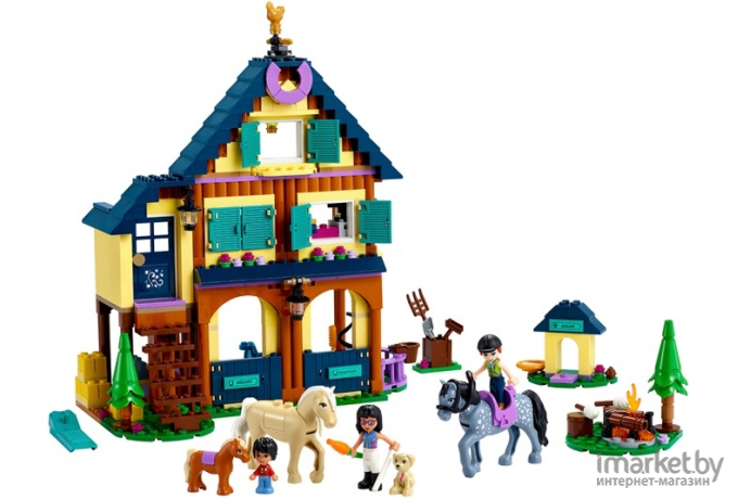 Конструктор LEGO FRIENDS Лесной клуб верховой езды [41683]