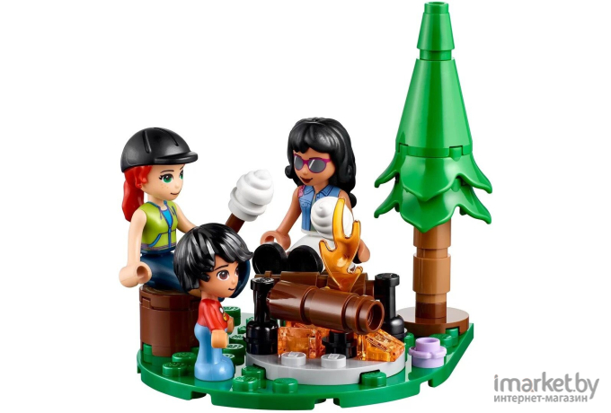 Конструктор LEGO FRIENDS Лесной клуб верховой езды [41683]
