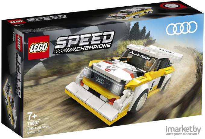 Конструктор LEGO SPEED CHAMPIONS Спорткар 1985 Audi Sport quattro S1 [76897]