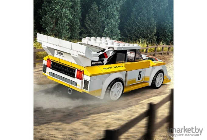 Конструктор LEGO SPEED CHAMPIONS Спорткар 1985 Audi Sport quattro S1 [76897]