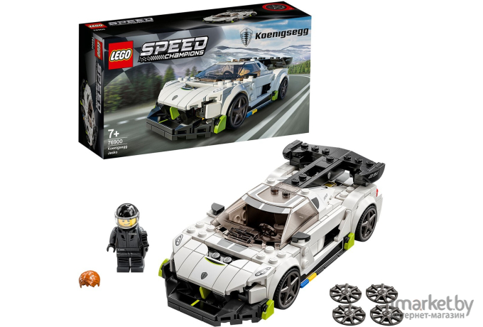 Конструктор LEGO SPEED CHAMPIONS Спорткар Koenigsegg Jesko [76900]