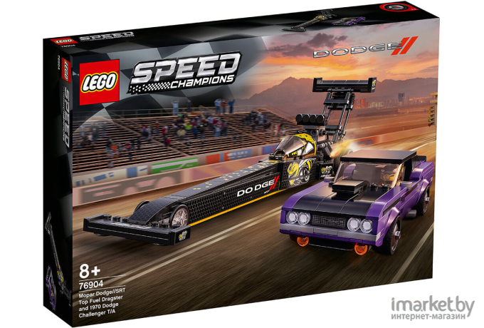 Конструктор LEGO Speed Champions Mopar Dodge//SRT and Dodge Challenger [76904]