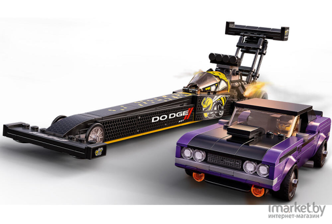 Конструктор LEGO Speed Champions Mopar Dodge//SRT and Dodge Challenger [76904]