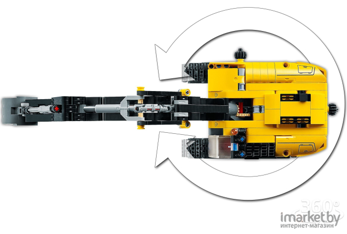 Конструктор LEGO TECHNIC Тяжелый экскаватор [42121]