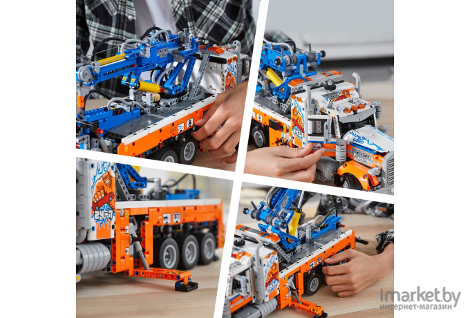 Конструктор LEGO TECHNIC Грузовой эвакуатор [42128]