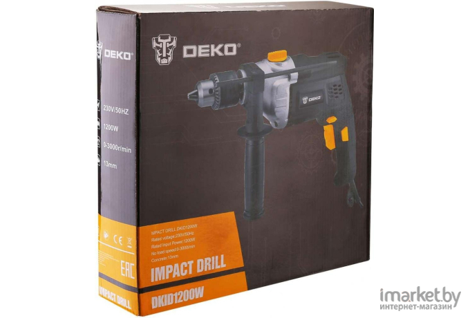 Электродрель Deko DKID1200W [063-4156]