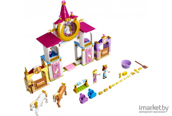 Конструктор LEGO Princess Королевская конюшня Белль и Рапунцель [43195]