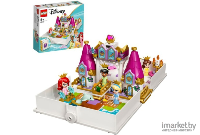 Конструктор LEGO Princess LEGO Princess Сказочные приключения Ариэль, Белль, Золушки и Тианы [43193]